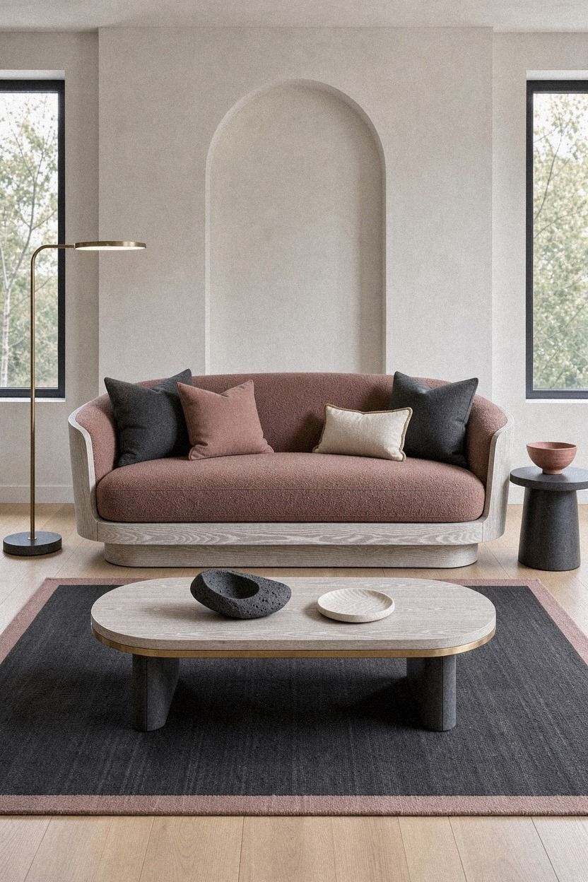 Finish the Sofa With One Unexpected Material