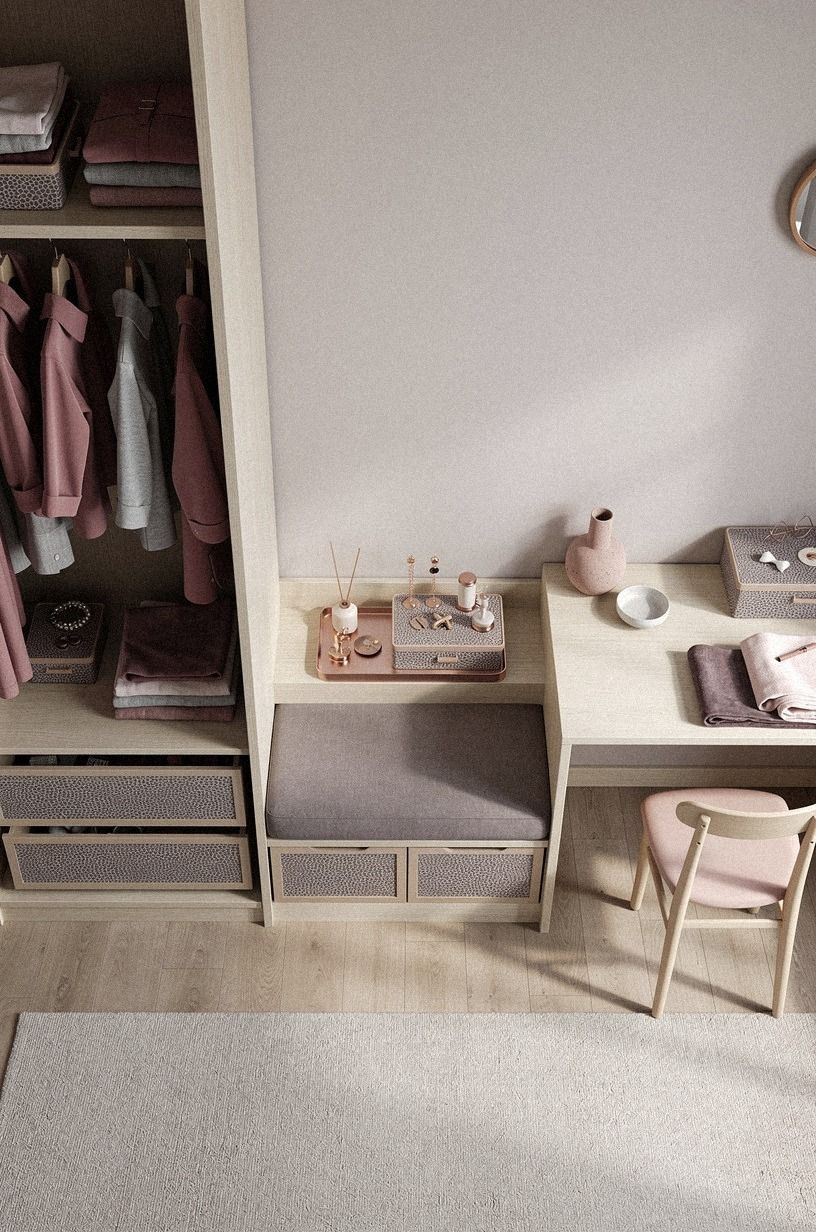 Mix the Girls' Bedroom Wardrobe With Daily Zones