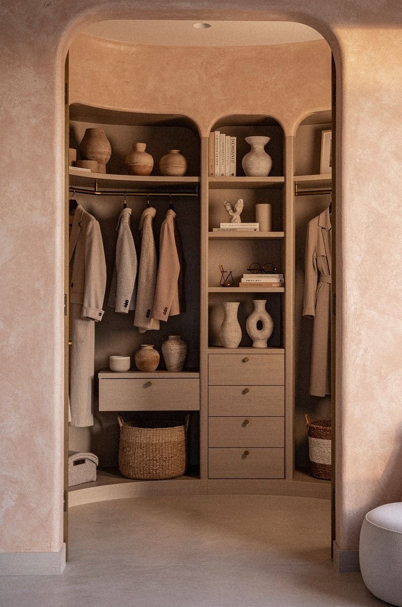 Pretty, Not Precious: A Girly Walk-In Closet