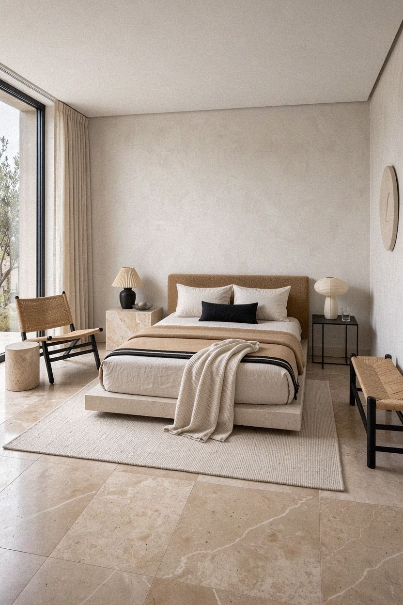 Choose texture over bulk when you layer your bedding