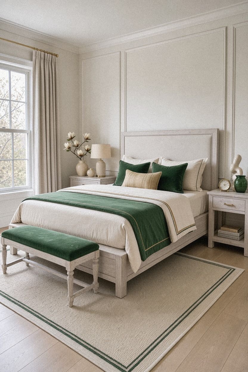 Tuck the fitted sheet for a cleaner bedding how to layer