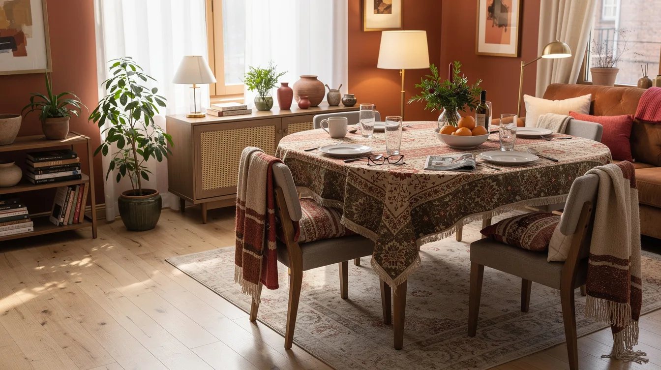 Match the Oval Cloth to the Oval Table