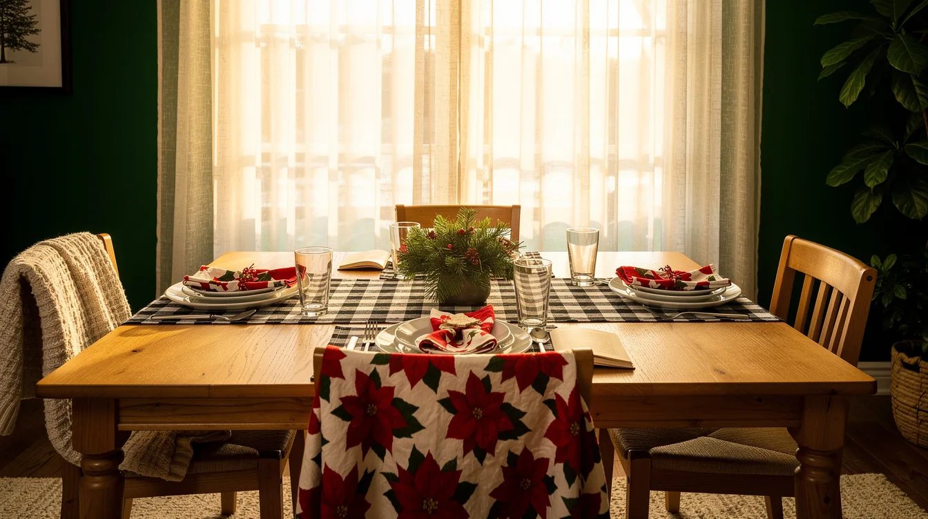 12 Walmart Christmas Table Linens That Look Custom