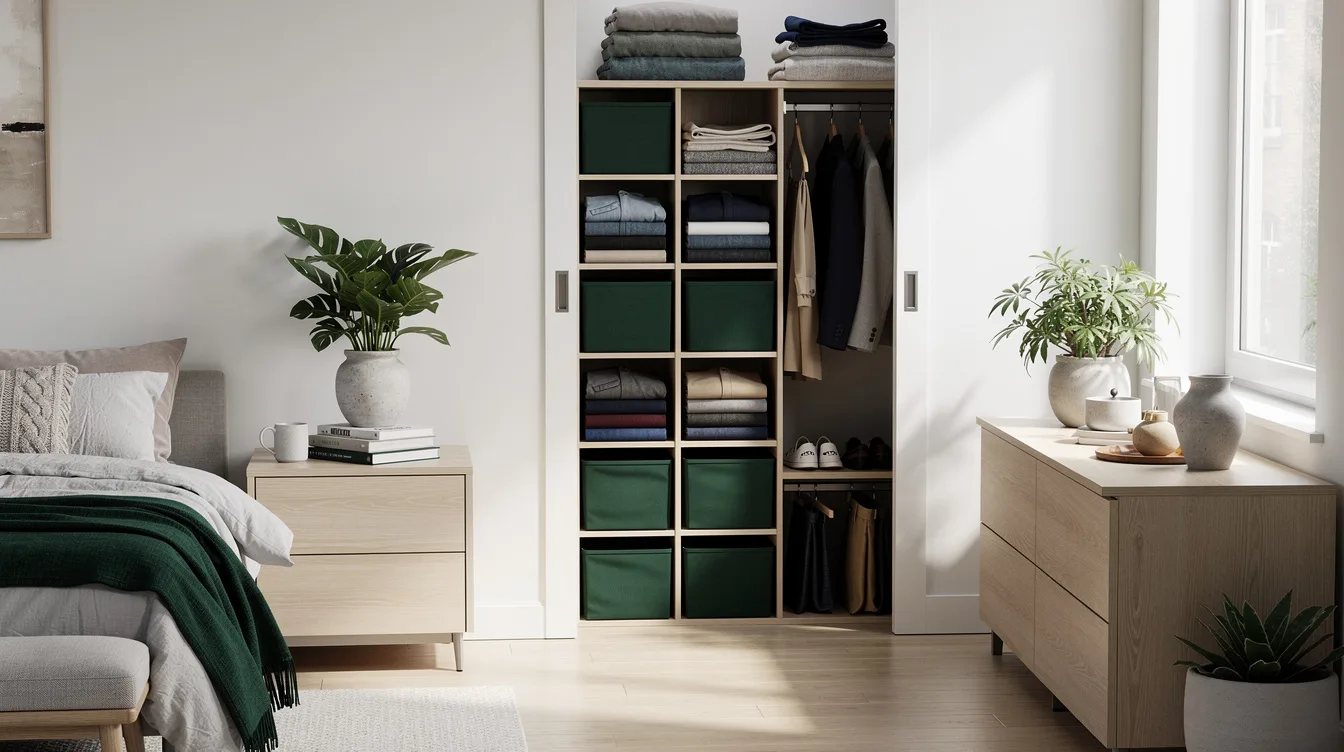 Give Folded Trousers a Fabric Home