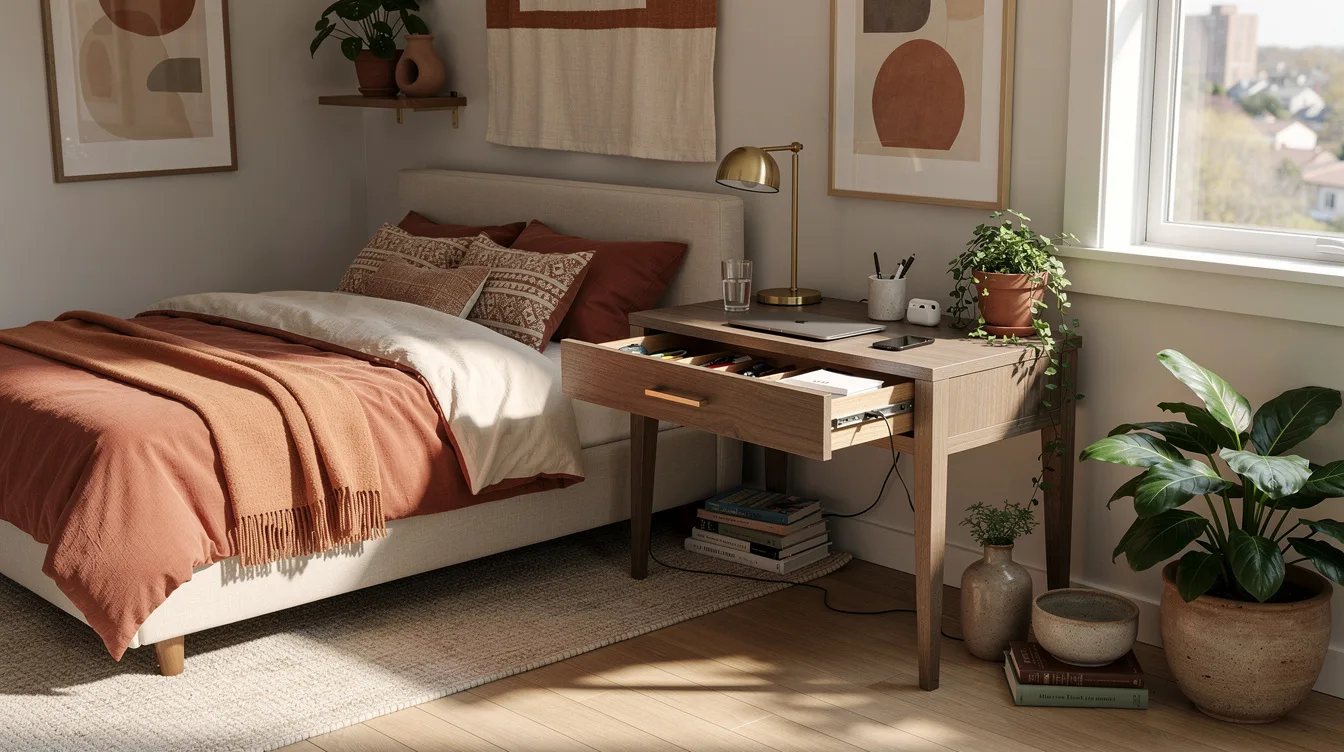 Let the Drawer Hide the Office Clutter