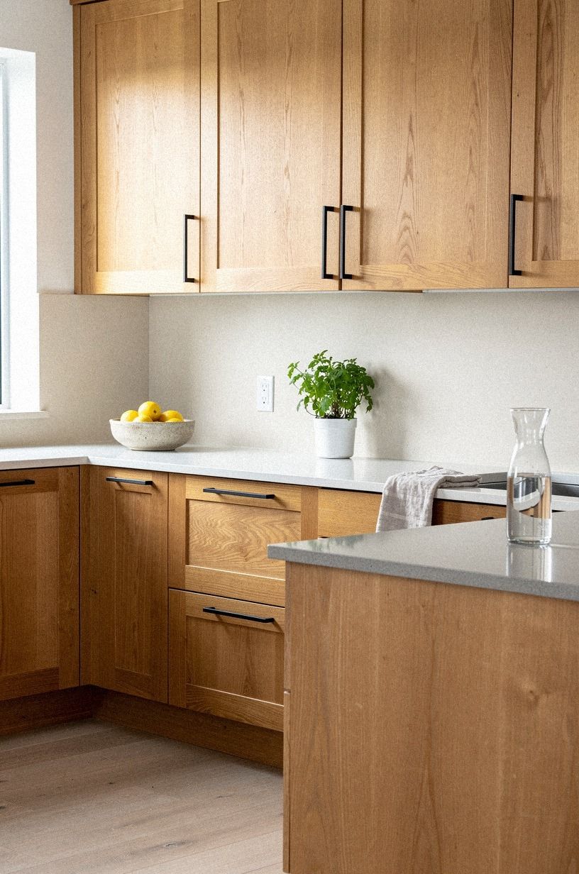 17 Ways to Modernize Honey Oak Cabinets on a Budget Without Replacing Them