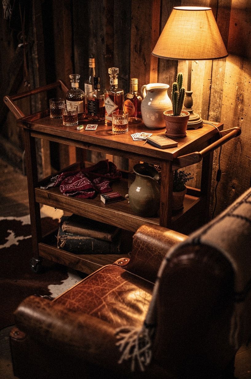 12 Western Speakeasy Decor Setups That Turn a Spare Room Into a Saloon Hideaway