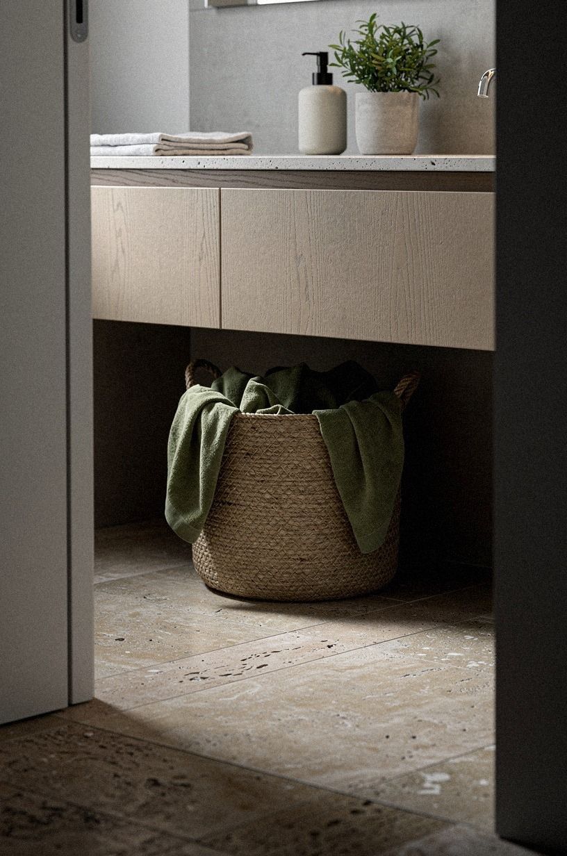 Float the Vanity Above the Floor