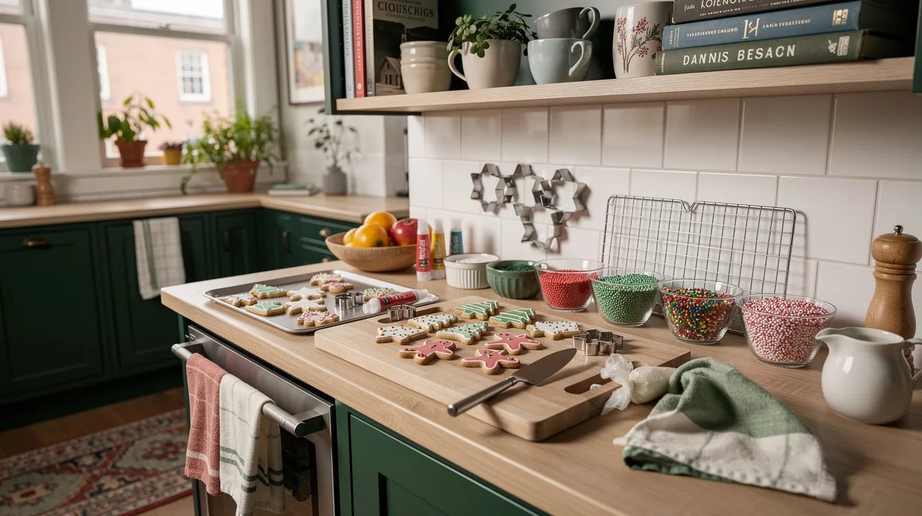 Anchor Supplies Against the Backsplash