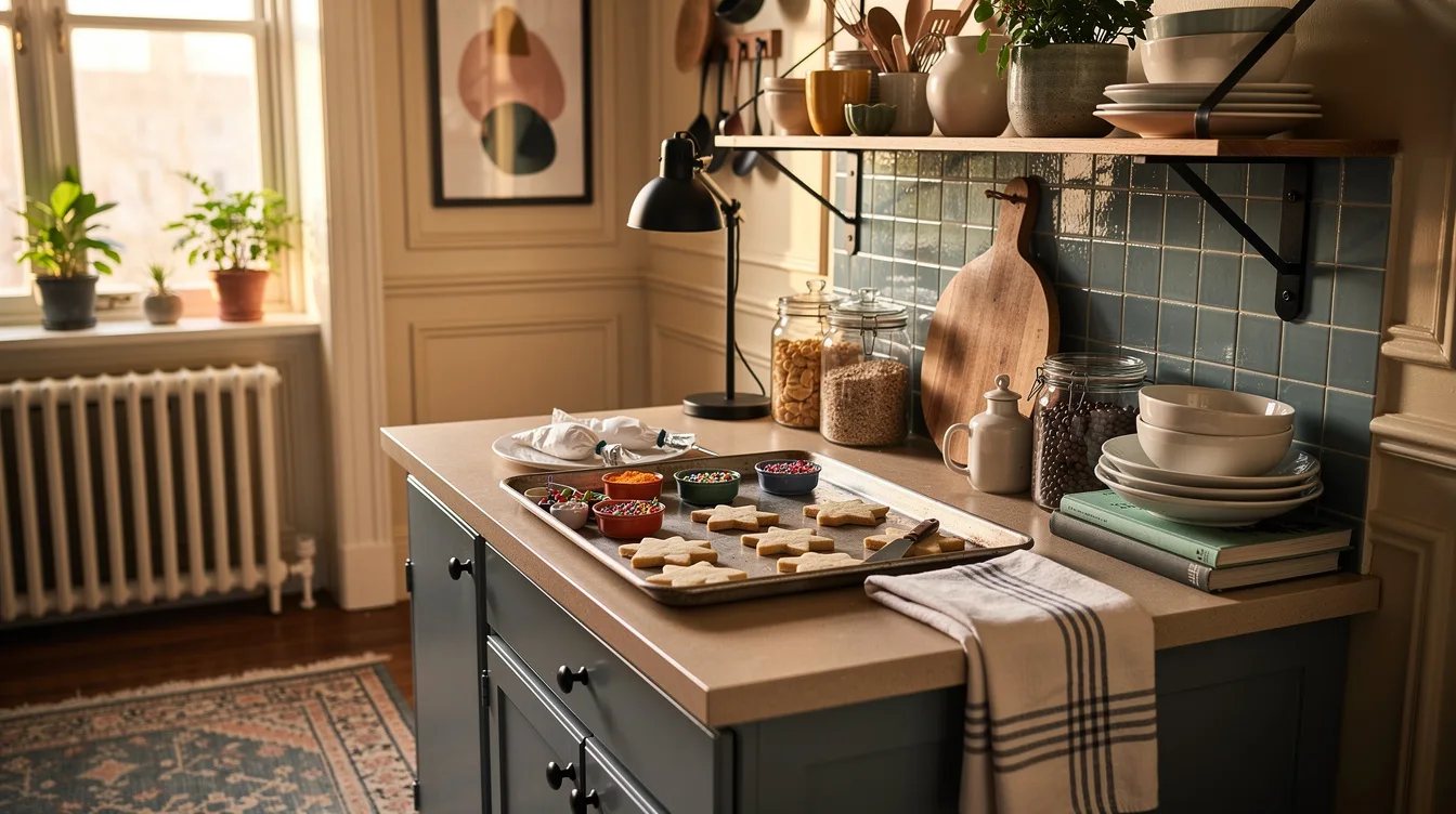 Use the Quarter-Sheet Pan as a Work Zone
