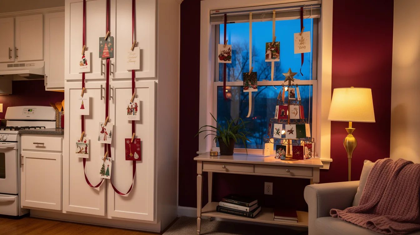 Landlord Said No Holes? 15 Christmas Card Displays Start at $6