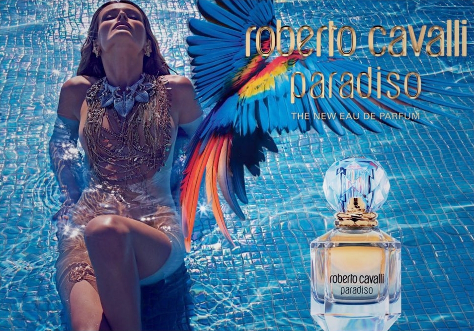 Edita Vilkeviciute for Cavalli's Paradiso