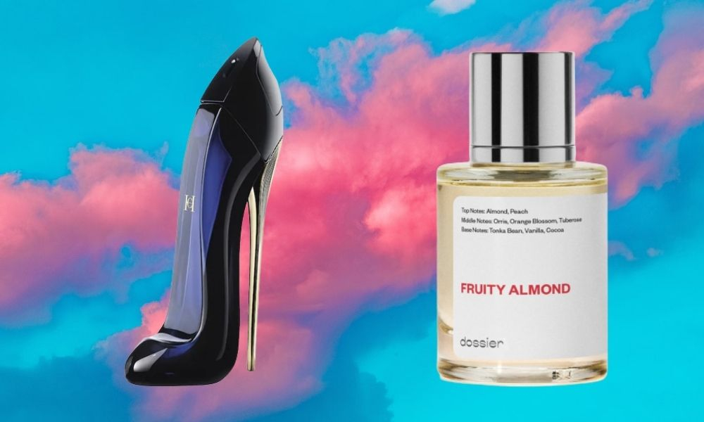 Carolina Herrera's Good Girl Dupe Perfume: Fruity Almond - Dossier Perfumes