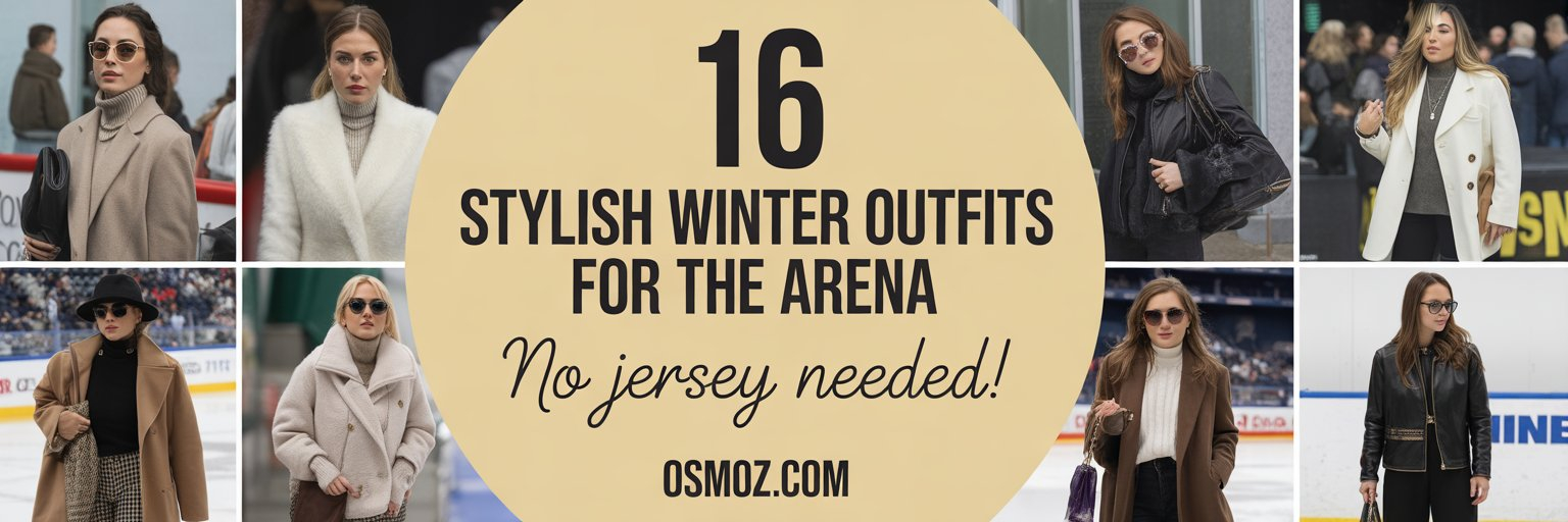 16 Stunning Hockey Game Outfits For Women Winter That'll Make You Look Absolutely Gorgeous